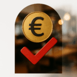 Visualisatie van éénmalige betaling zonder abonnement of terugkerende kosten